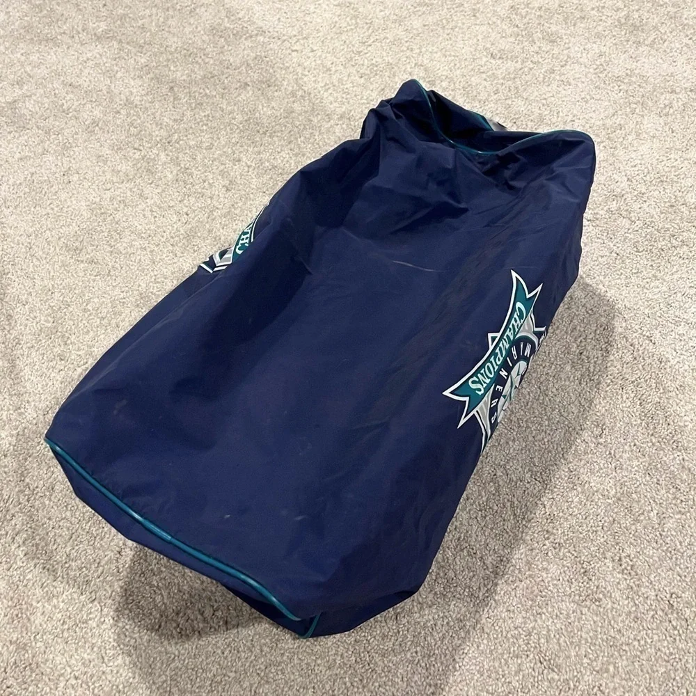 Vintage Seattle Washington mariners‎ 1997 championship duffle bag blue baseball